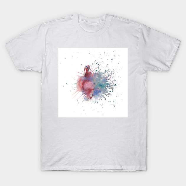 Watercolor turkey T-Shirt by ssombrero